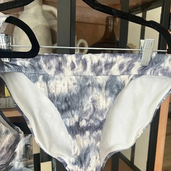 Athleta Bikini Set Tulum Ladder Tie Dye Print boho swimsuit tank top - Picture 6 of 14